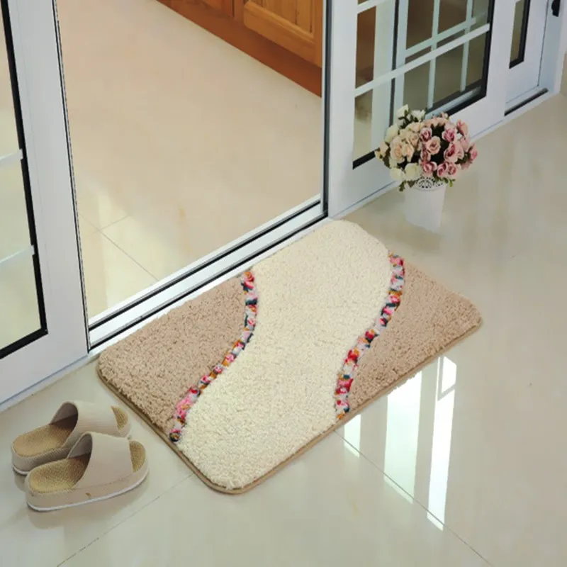 Мягкие теплые напольные коврики для гостиной спальни нескользящий коврик ванной