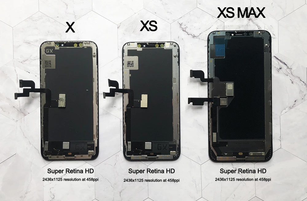 Мягкий Oled ЖК-дисплей GX для iPhone XS max OLED сенсорный экран с дигитайзером сменный