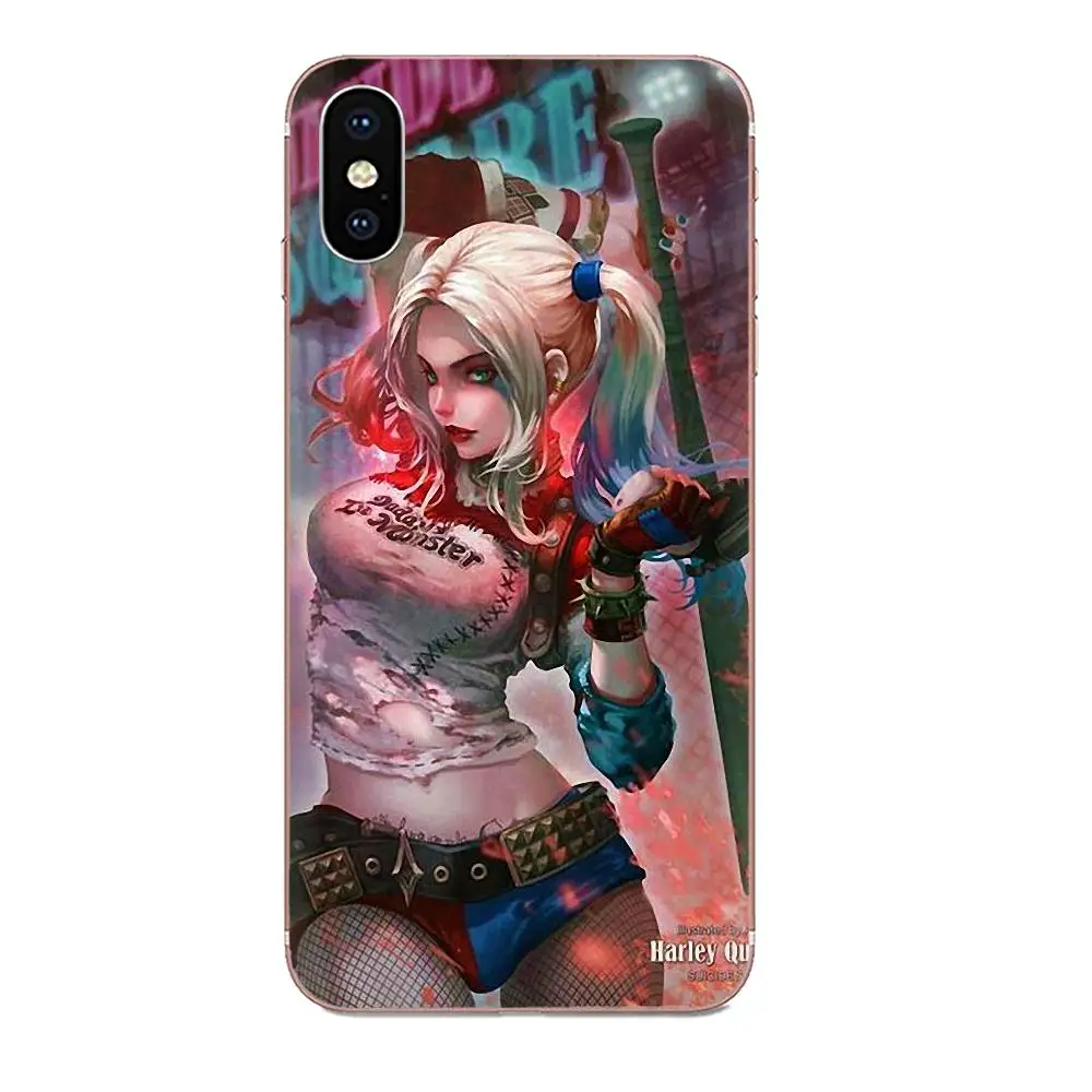 &quot Харли Квинн &quotМягкий чехол из ТПУ с принтом&quot аксессуары для Galaxy J1 J2 J3 J330 J4 J5 J6