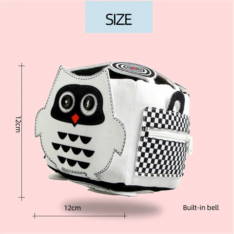 От 0 до 24 месяцев детские ранние образовательные игрушки погремушки куб