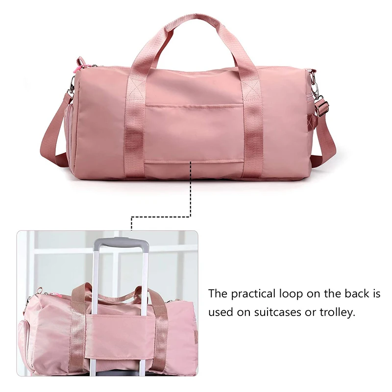 Персонализированная спортивная сумка с вышивкой для спортзала путешествий