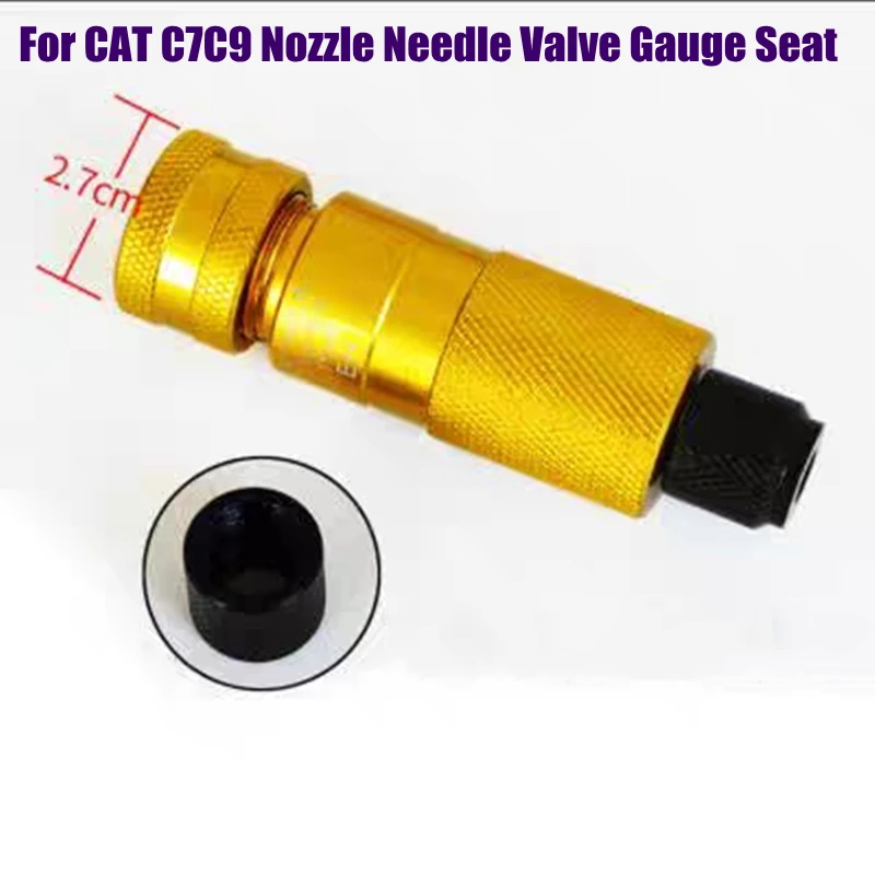 for CAT C7 C9 C-9 Diesel Common Rail HEUI Injector Nozzle Needle Testing Tool Seat, HEUI Stroke Travel AHE Measuring Seat