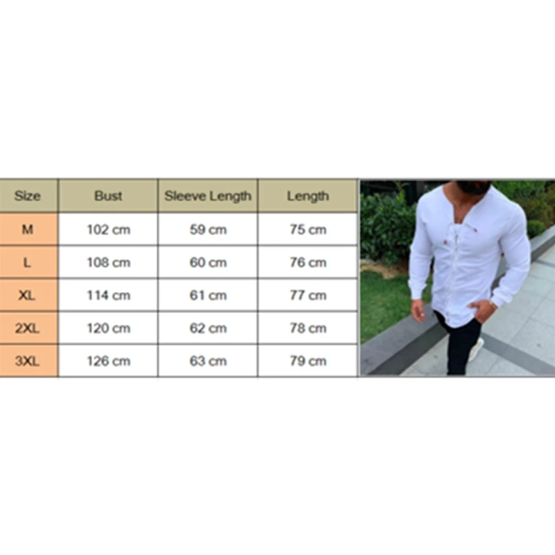 Мужская приталенная рубашка из хлопка и льна Повседневный пуловер с поясом на