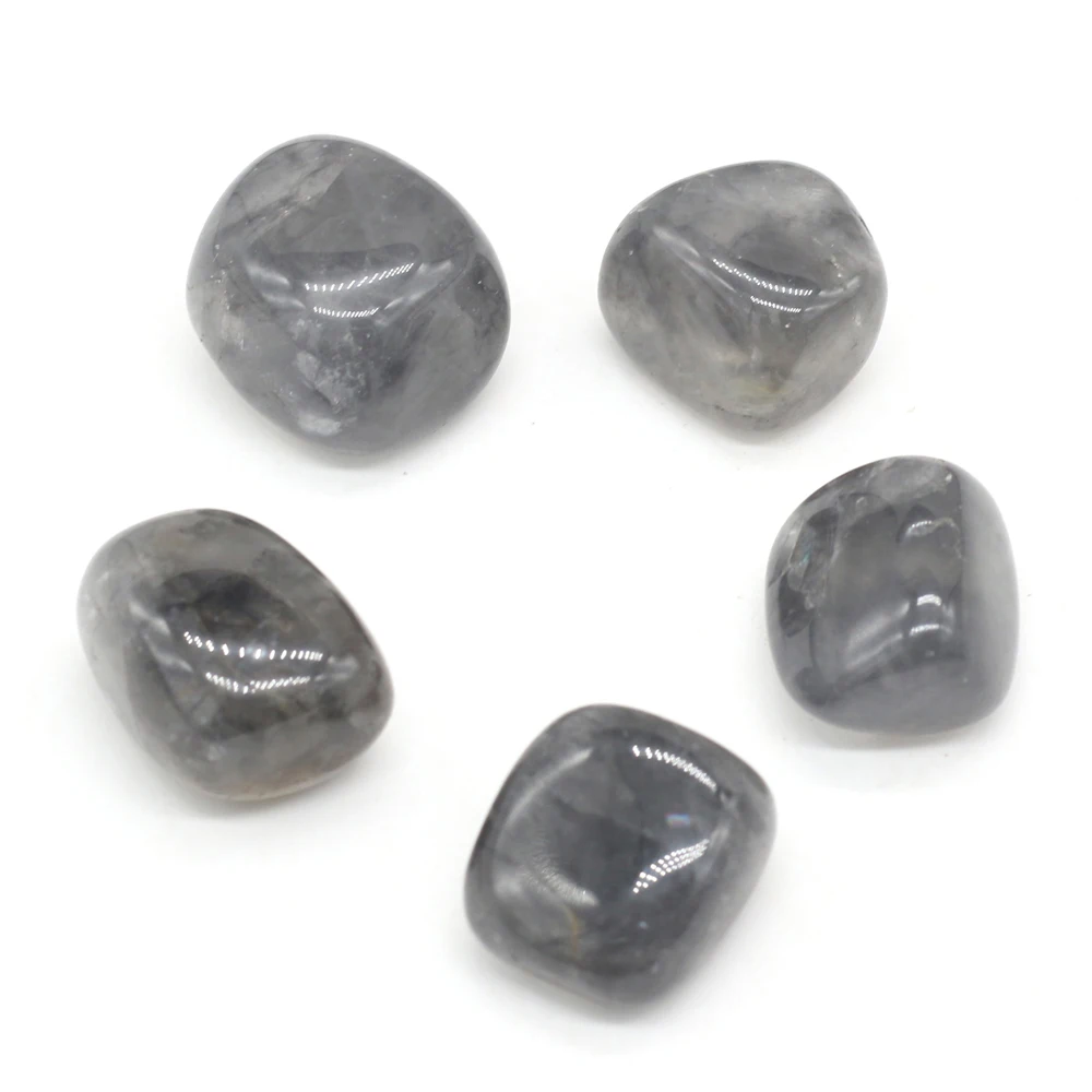 Черный хрусталь Натуральный Полудрагоценный камень неправильной формы