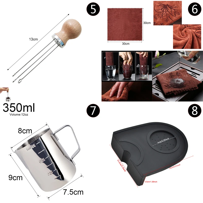 Молоток для вскрытия кофейного порошка из нержавеющей стали 304 51/53/58 мм 3 угловых