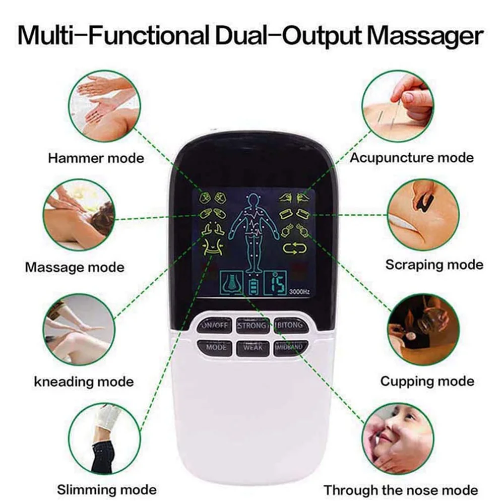 Лазерное Лечение носа 2 в 1 устройство для массажа тела с двойным выходом