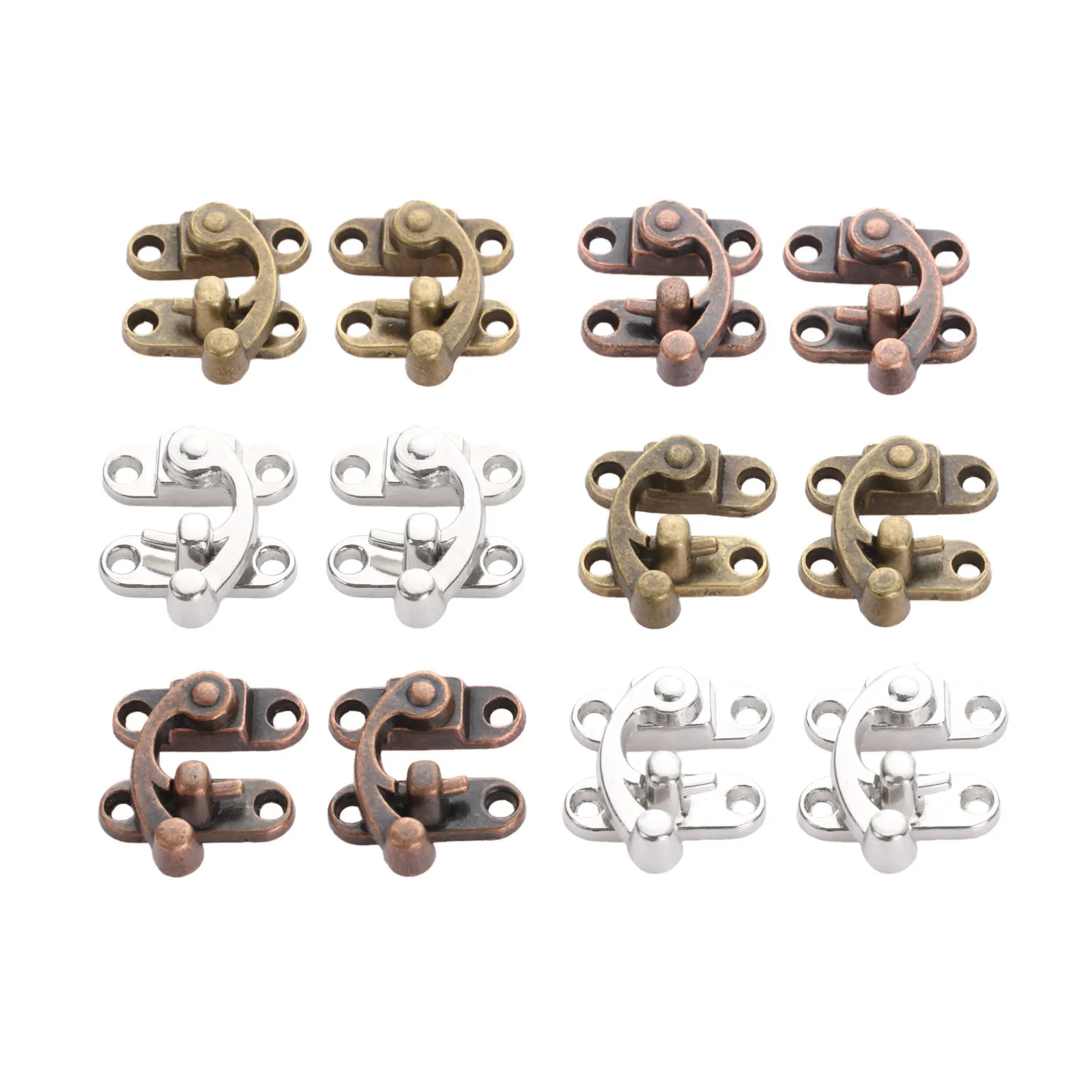 2 шт. винтажные замки для ювелирных изделий 29 х33 мм|Засовы| |