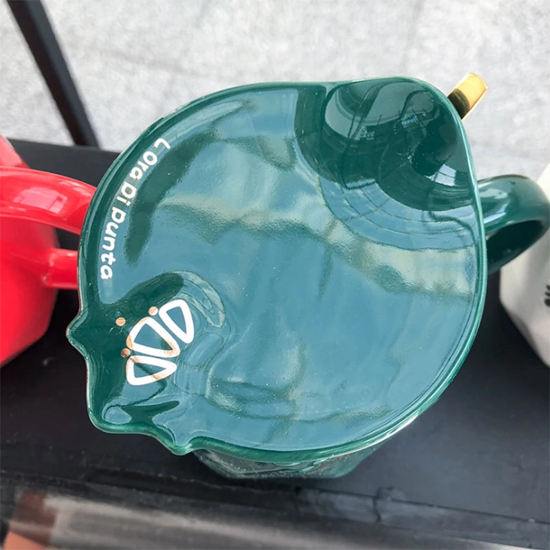 Фарфоровые кружки 400 мл ложка с крышкой фарфоровые многогранная нестандартная