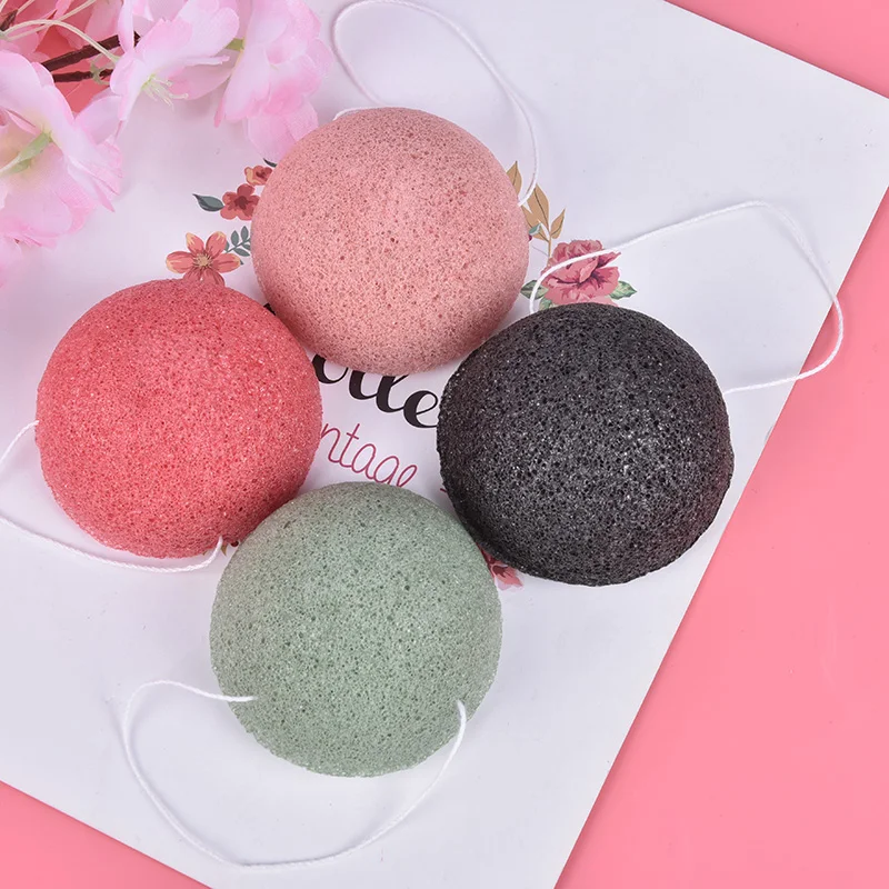 Натуральный коньяк Конняку Puff Exfoliator Cleanse коньяк губка для лица Губка для мытья и уборки Esponja Maquiagem Макияж коньяк губка