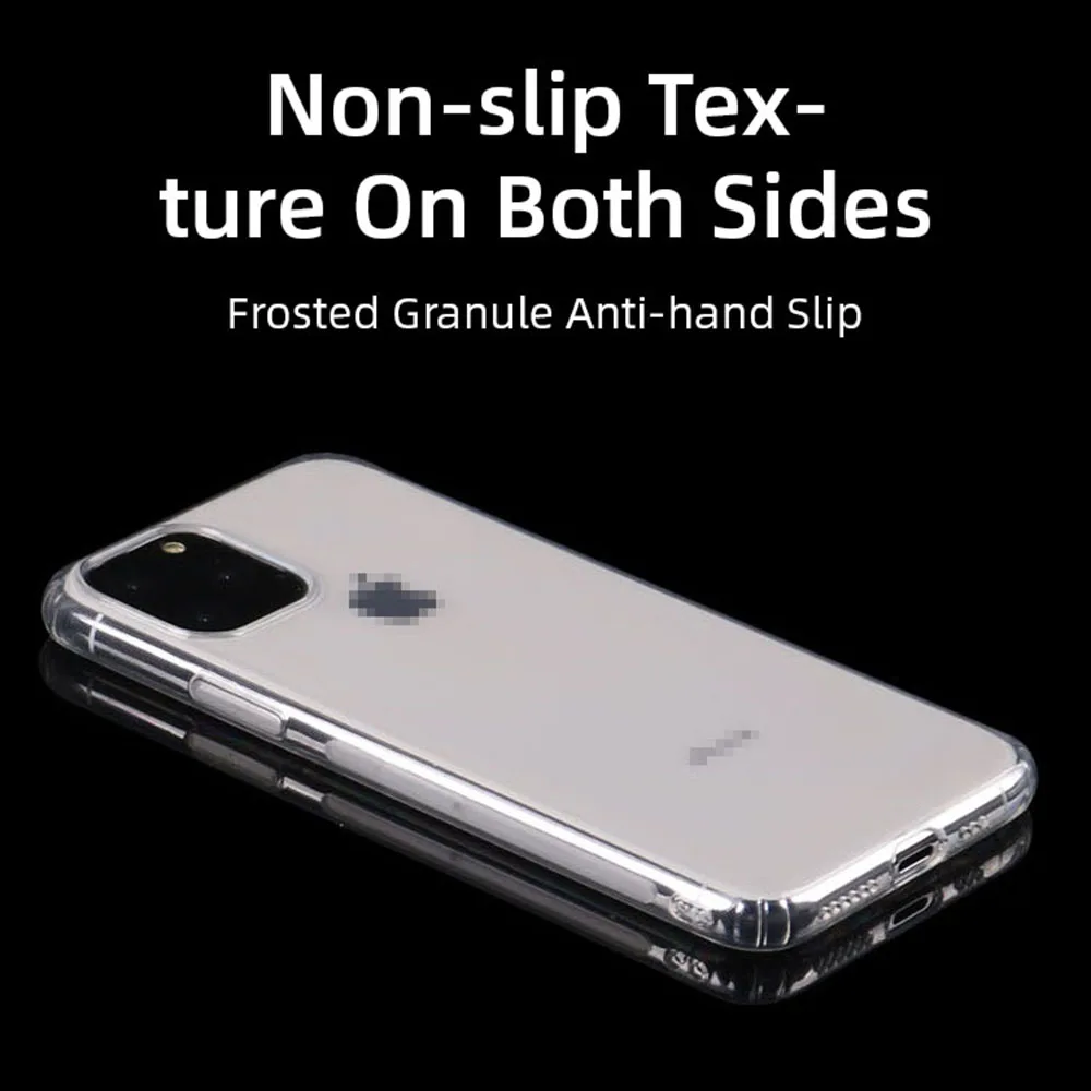 Прозрачные анти-осенние чехлы для телефонов iPhone XS Max X XR 11 Pro 6 6s 7 8 Plus пылезащитный