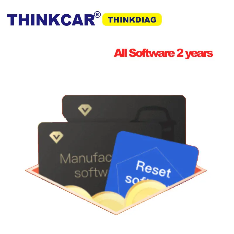 Thinkcar Thinkdiag открывает все программное обеспечение на протяжении 2 лет от