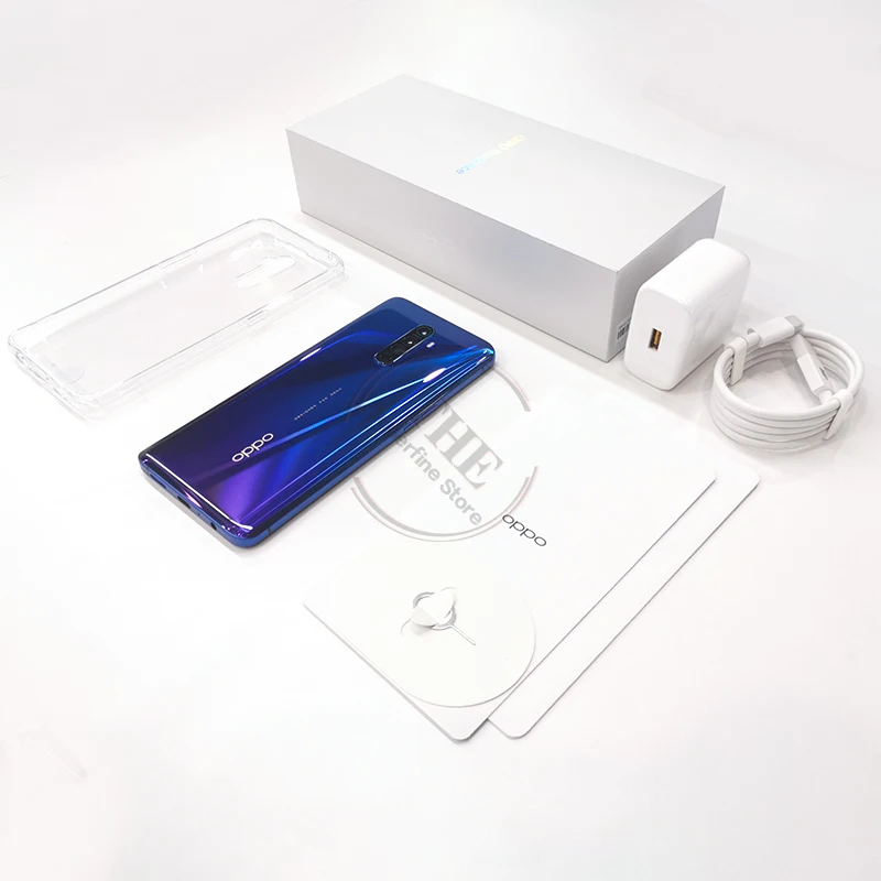Оригинальный игровой экран OPPO Reno Ace 90 Гц Поддержка NFC Google Play глобальная ПЗУ OTG 8 Гб