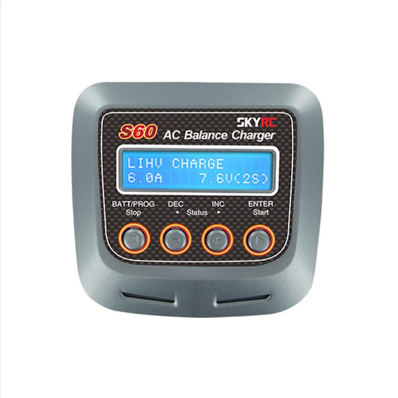 SKYRC S60 60 Вт AC баланс зарядное устройство/Dis устройство для LiPo LiHV LiFe Lilon NiCd NiMh PB