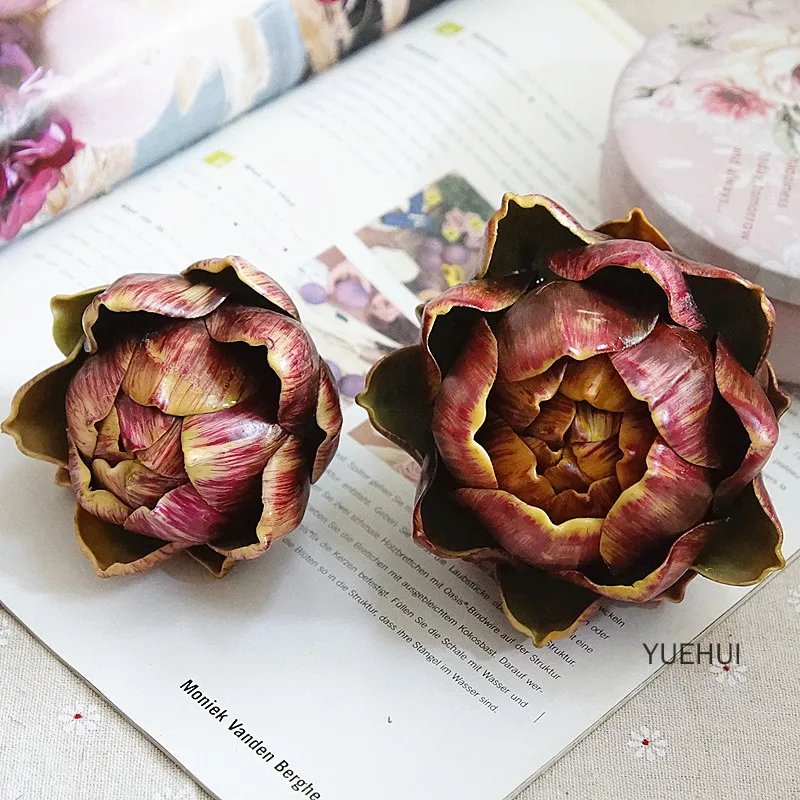 Маленькая фруктовая головка артишока ананаса имитация фруктов мясистые