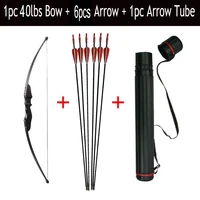 1pc archery recurve bow 3040lbs take down cs game bow with fiberglass arrow with arrow quiver shooting accessories