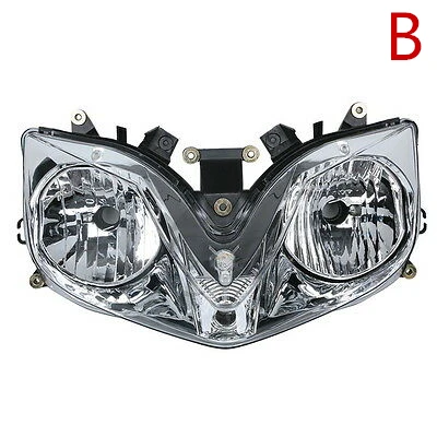 B Передние фары для мотоцикла свет лампы в сборе для Yamaha Kawasaki Honda CBR600 F4i CBR900RR CBR919RR - Цвет: B