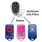 ATA PTX4 телефон, 433,92 МГц, дистанционное управление, динамичный код ATA 433 МГц, дистанционное управление воротами гаража
