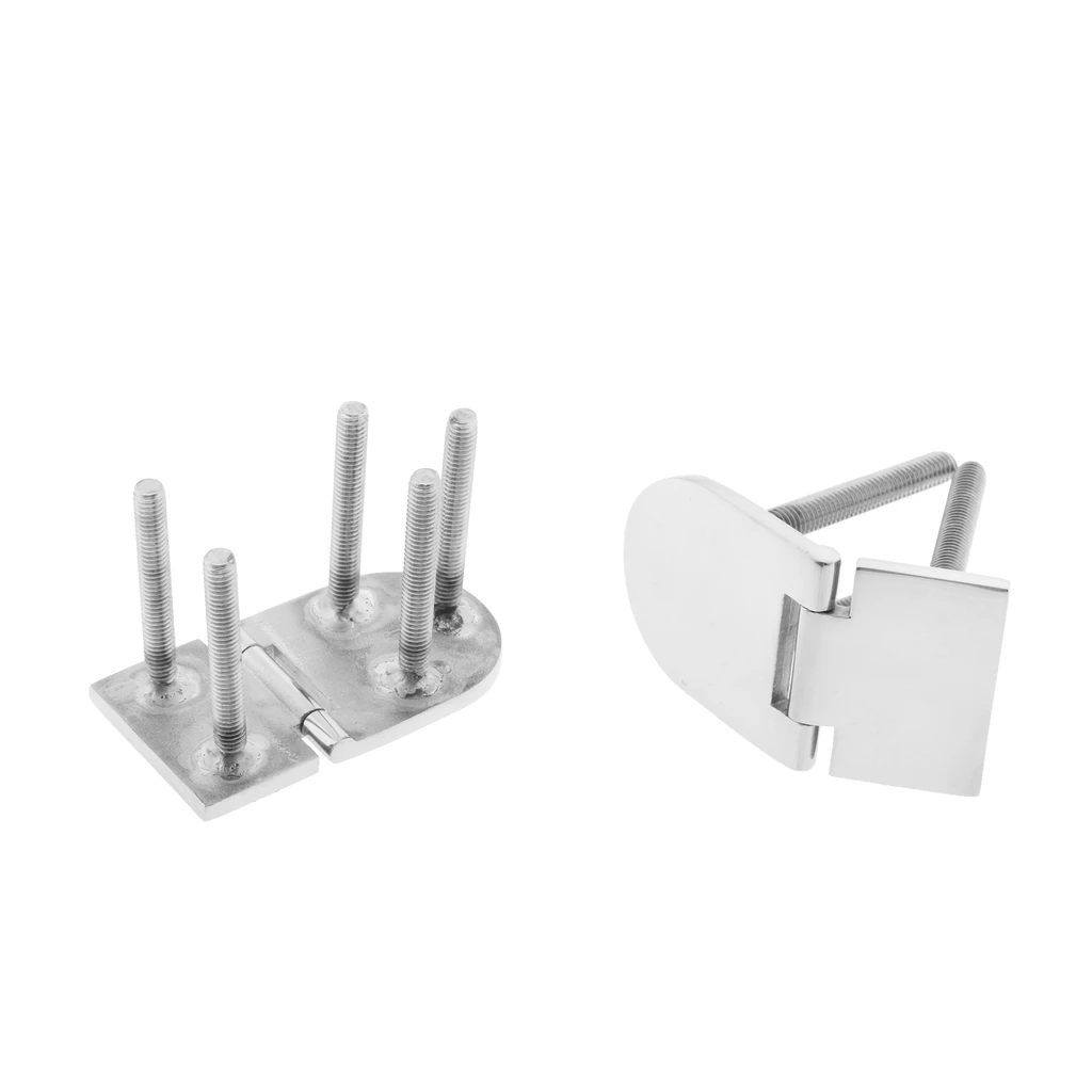

2 XBoat Stainless Steel Hinge Stamping Cabinet For Marine Cabin Door 3x1.6''