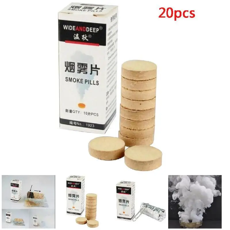 

White Combustion Smoke Cake White Smoke Effect Bomb Photography Aids QP2
