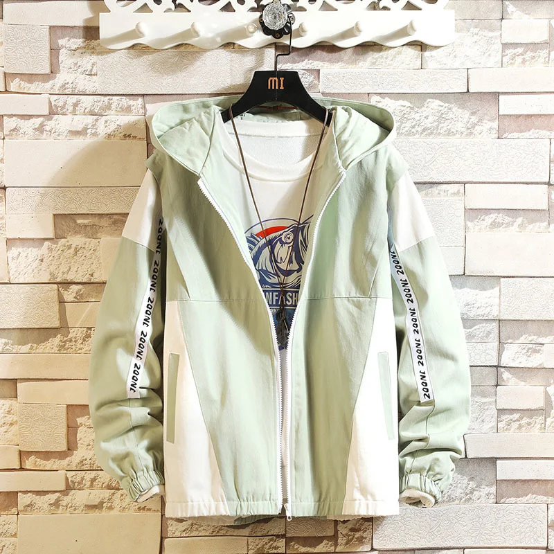 DIMUSI мужские куртки бомберы повседневная мужская верхняя одежда Anorak пальто с