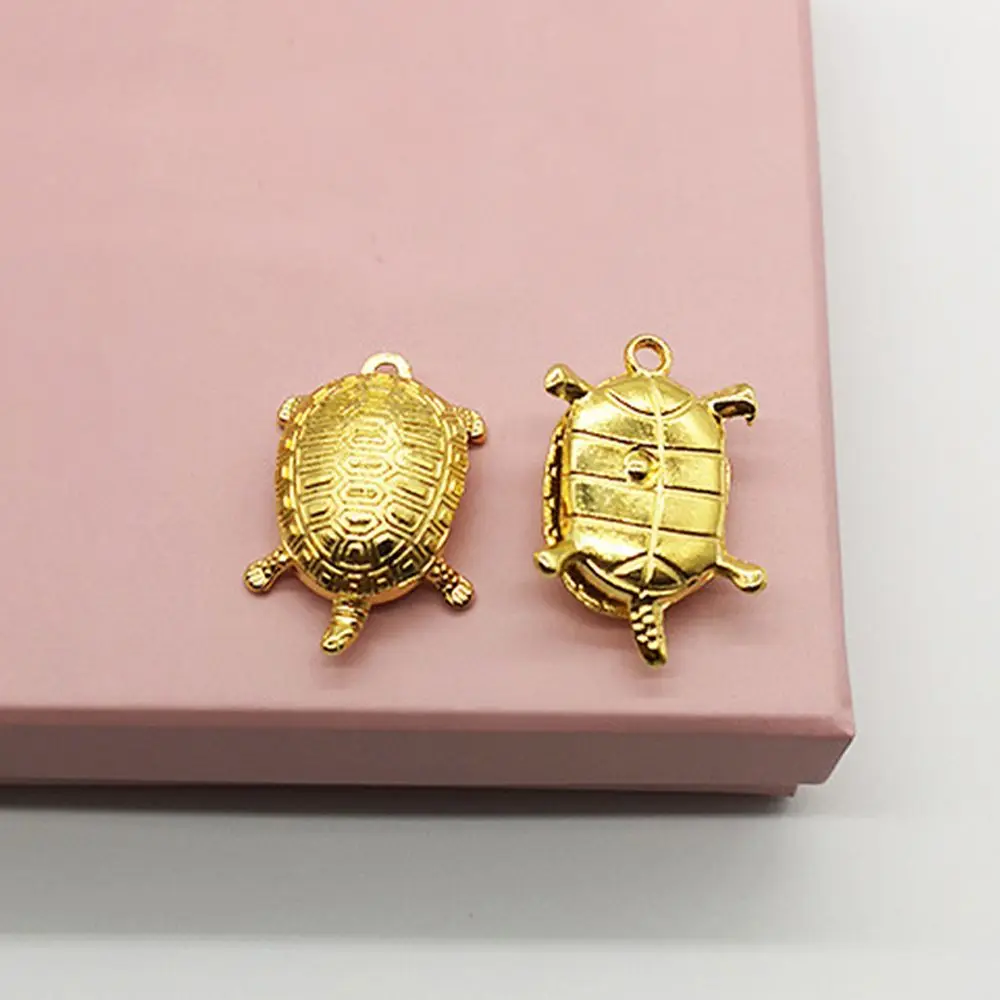 2 шт. Золотая черепаха денег Ювелирное Украшение на талию Черепаховые фигурки