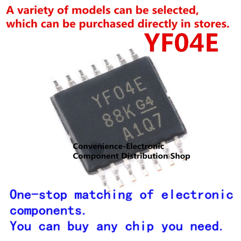 

5pcs/paCk YF04E TXS0104EPWR TSSOP-14 TXS0104E 0104EPWR SMD 4-bit bidirectional voltage level converter chip