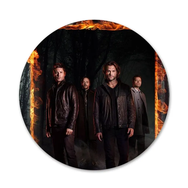 Значки для ТВ-шоу супернатуральные значки металлические украшения одежды и