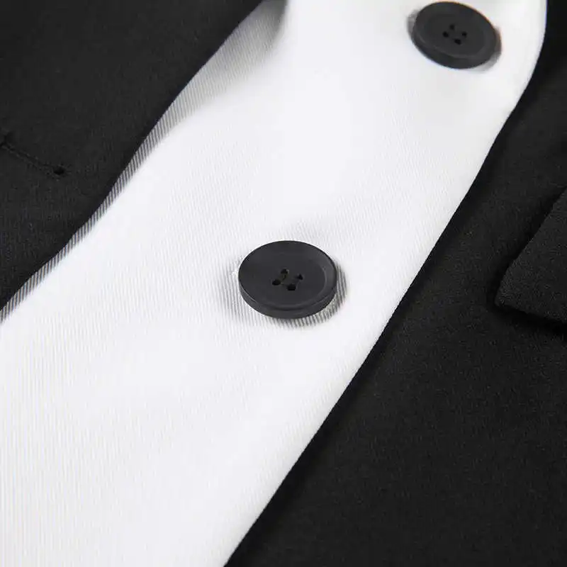 

IEQJ Women Black Temperament Elegant Spliced Blazer New Lapel Long Sleeve Loose Jacket Fashion Tide Spring Autumn 2021 3F1114