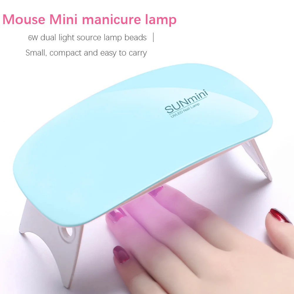 

Портативная лампа для дизайна ногтей Сушилка для ногтей инструмент для маникюра клей для ногтей Гель-лак с питанием от USB лампа для выпечки ...
