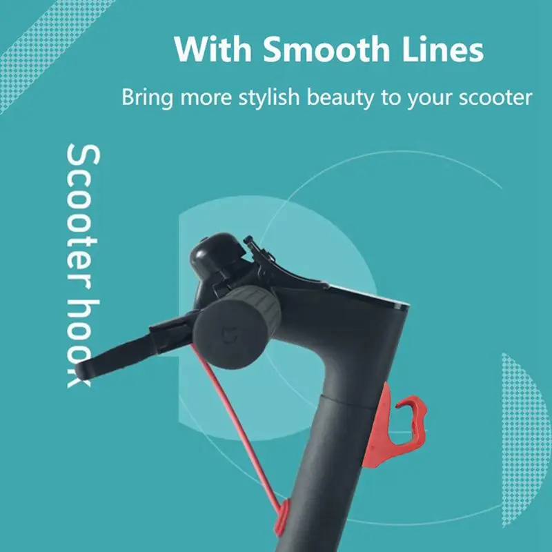 Electric Scooter Bottom Battery Cover Waterproof Seal with Hook Shock Absorber Damping Meter Silicone Sleeve Red | Автомобили и