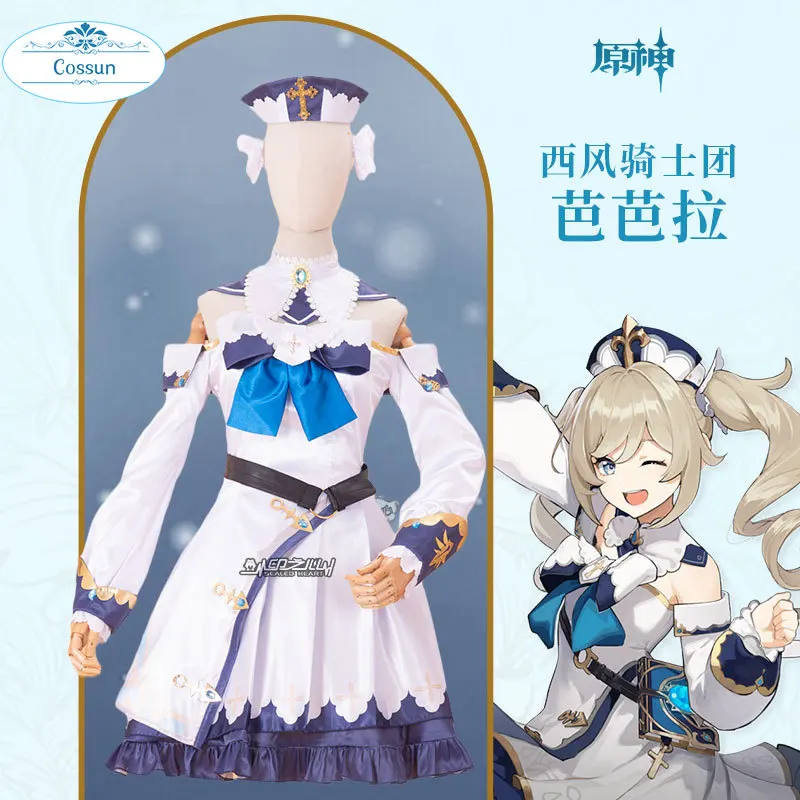 

Game Genshin Impact Cosplay Halloween Barbara Genshin Impact Barbara Cosplay Halloween Outfit For Women Men New dress Lolita