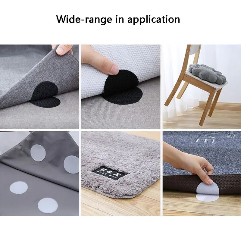 5 шт. двухсторонняя прочная самоклеящаяся лента с крючком и петлей наклейка