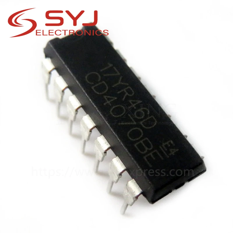 10 шт./лот CD4070BE DIP14 CD4070 DIP 4070BE DIP-14 новая Оригинальная фотография | Электронные