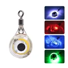 3 шт.5 шт., миниатюрная подводная наживка рыболовная приманка c подсветкой светодиодов, в форме глубоких капель, для ловли кальмаров, светящаяся приманка для привлечения A421