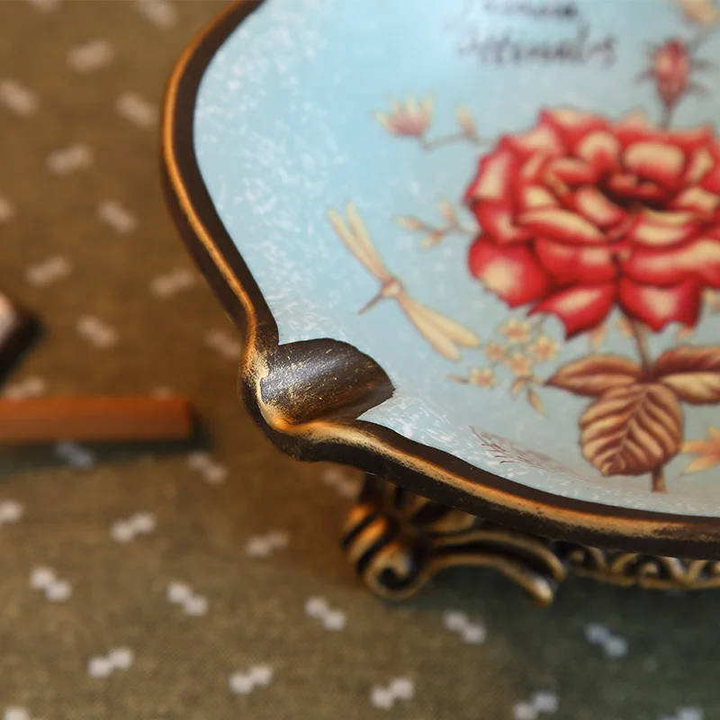 

CX Retro Ashtray Home Use Household Decoration Creative Resin Key Storage Ornaments