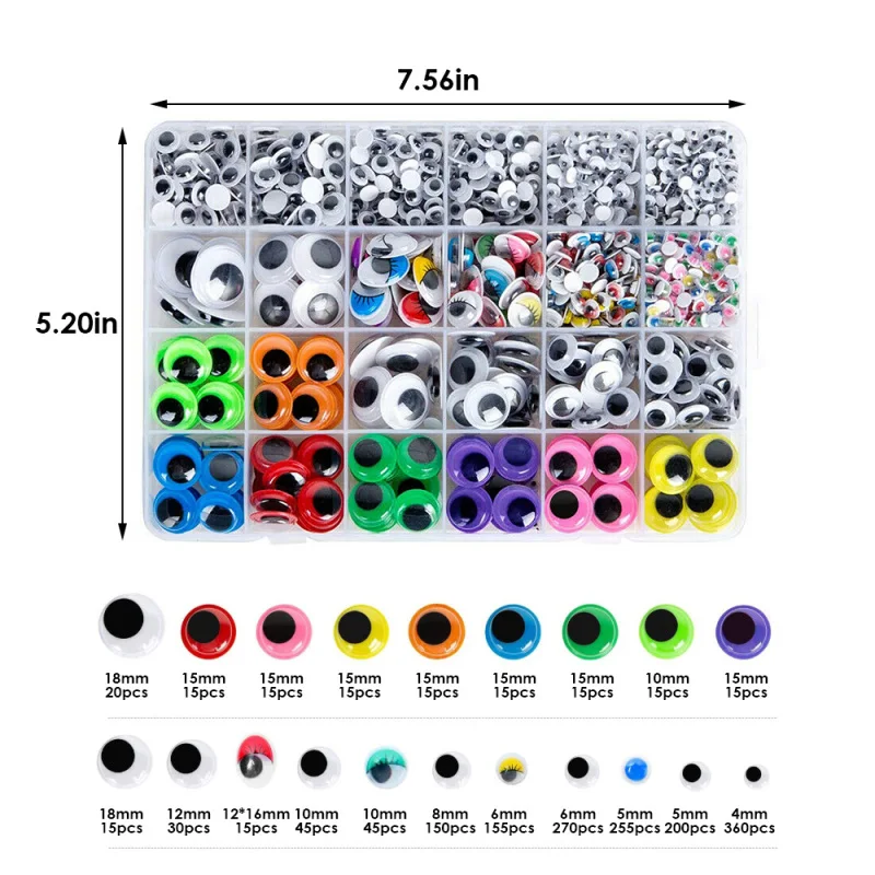 Рисунок 2 - защитные глаза для игрушек в пластиковой