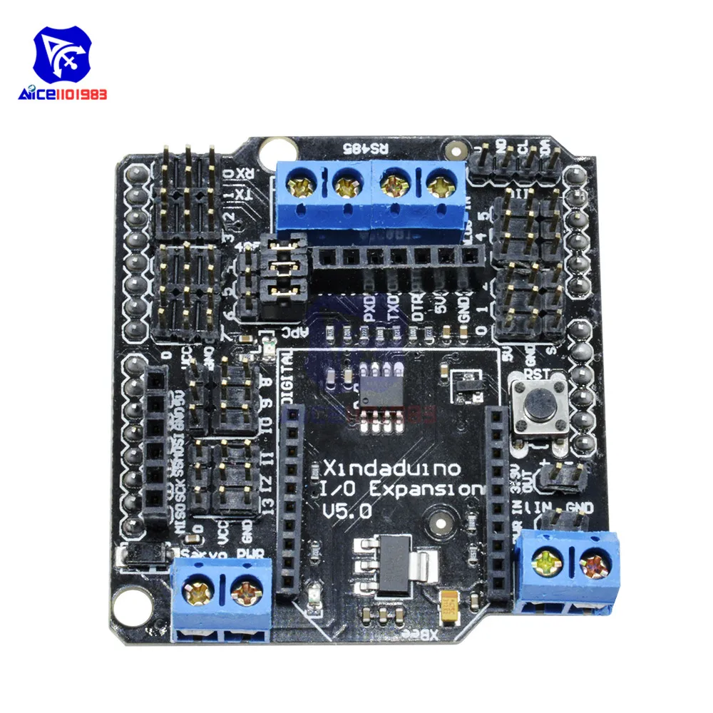 Расширительный модуль датчика ввода/вывода diymore V5.0 Xbee макетный щит RS485 V5 Для