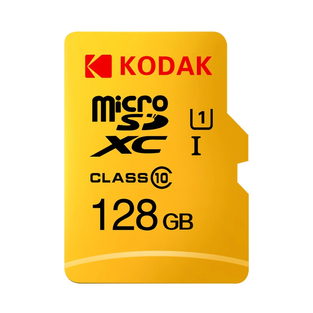 Kodak U1 Micro SD карта 128 Гб 64 ГБ 32 ГБ Золотая флеш-карта памяти Высокоскоростная TF/SD карта Micro sd класс 10 карта памяти