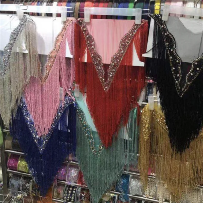 Горячая Распродажа пять цветов Новые свадебные вышитые кристаллами бисера