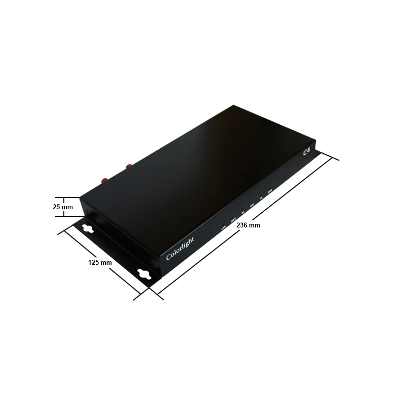 Цветной свет C4 светодиодный видео дисплей экран плеер коробка работает с цветным