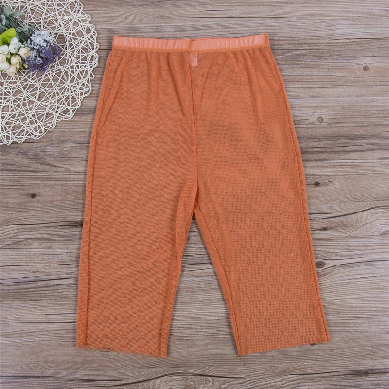 

Kayotuas Women Bikini Cover-Up Sexy Ladies Fishnet High Waist Beachwear Swimwear Bathing Suit Hollow Out Hot Sale Trousers