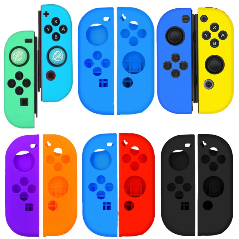 

For Nintendo switch game Controller Handle cases Gamepad Soft Silicone Protection Case Joystick Non-slip Cover for NS Switch
