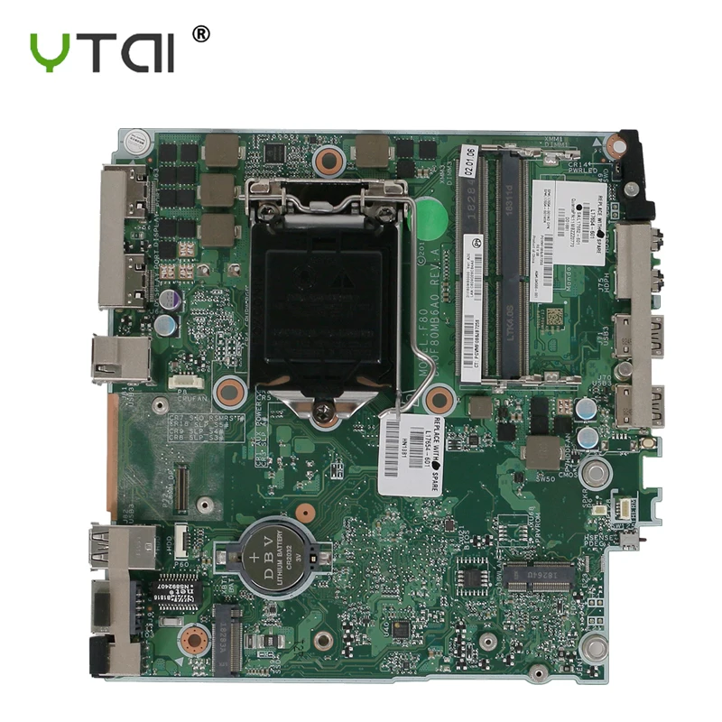 DA0F80MB6A0 для HP proнастольный 400 G4 DM материнская плата L17654 001 601 100%