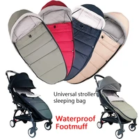 baby stroller footmuff windproof cover bilateral zipper for bugaboo yoyo winter warm sleeping bag stroller accessories