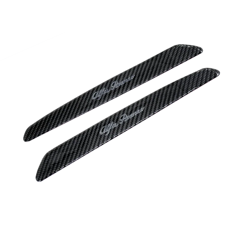 

For Alfa Romeo Giulia Carbon Fiber Car Door Sill Strip Inner Door Sill Decorative Protection Strip Interior Modification