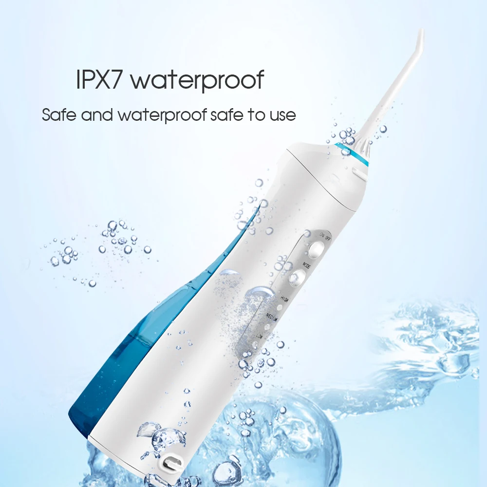Импульсный ирригатор для полости рта 3 режима 200 мл | Бытовая техника