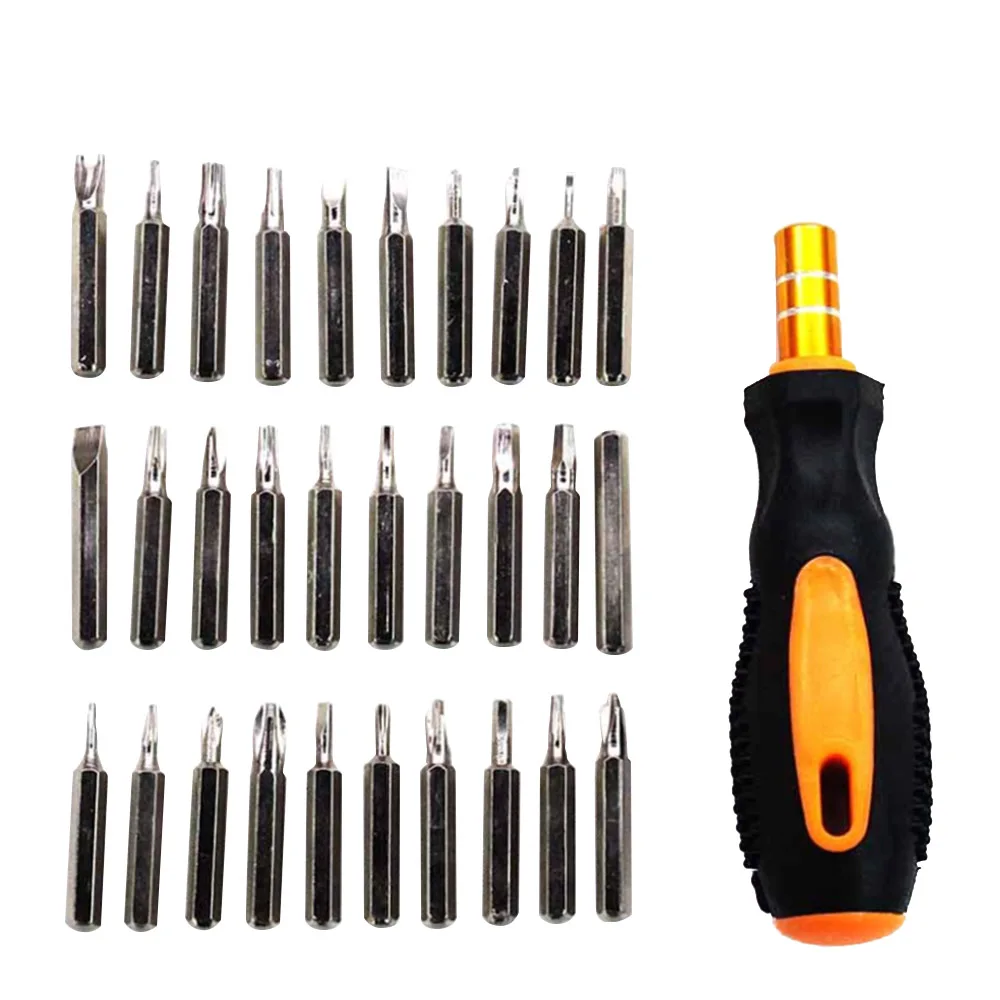 31 в 1 Набор Магнитных отверток ручной инструмент отвертка Биты для сотового