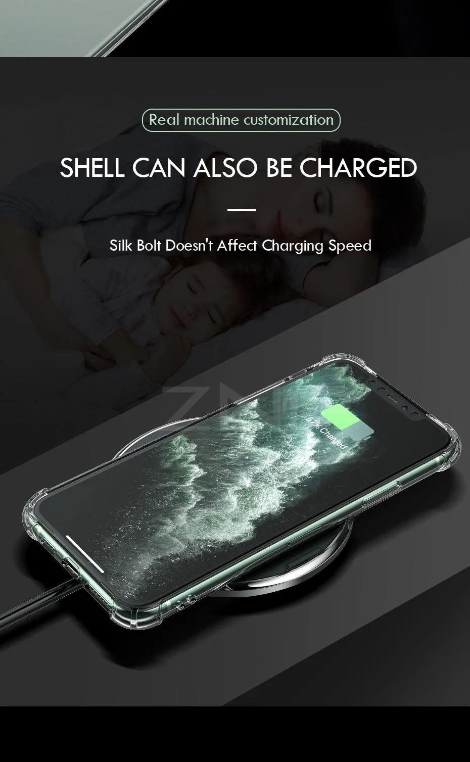 ZNP роскошный противоударный силиконовый чехол для iPhone 11 Pro Max мягкий прозрачный противоударный чехол s для iPhone X XR XS 11 Max чехол для телефона
