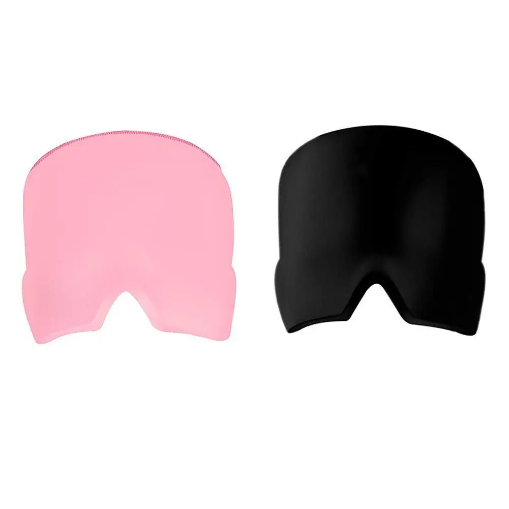 

18*12*3cm Headache Relief Cap Pink Black Caps Reusable And Wearable Head Care Tool