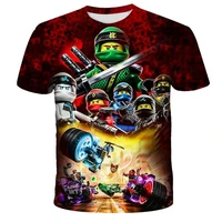 children clothes roblox t shirt custom made summer breathable baby kids short sleeve tops boys and girls novelty fashion cartoon